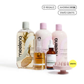 KIT 5: Meelena control grasa, extra larga, sana y sin frizz