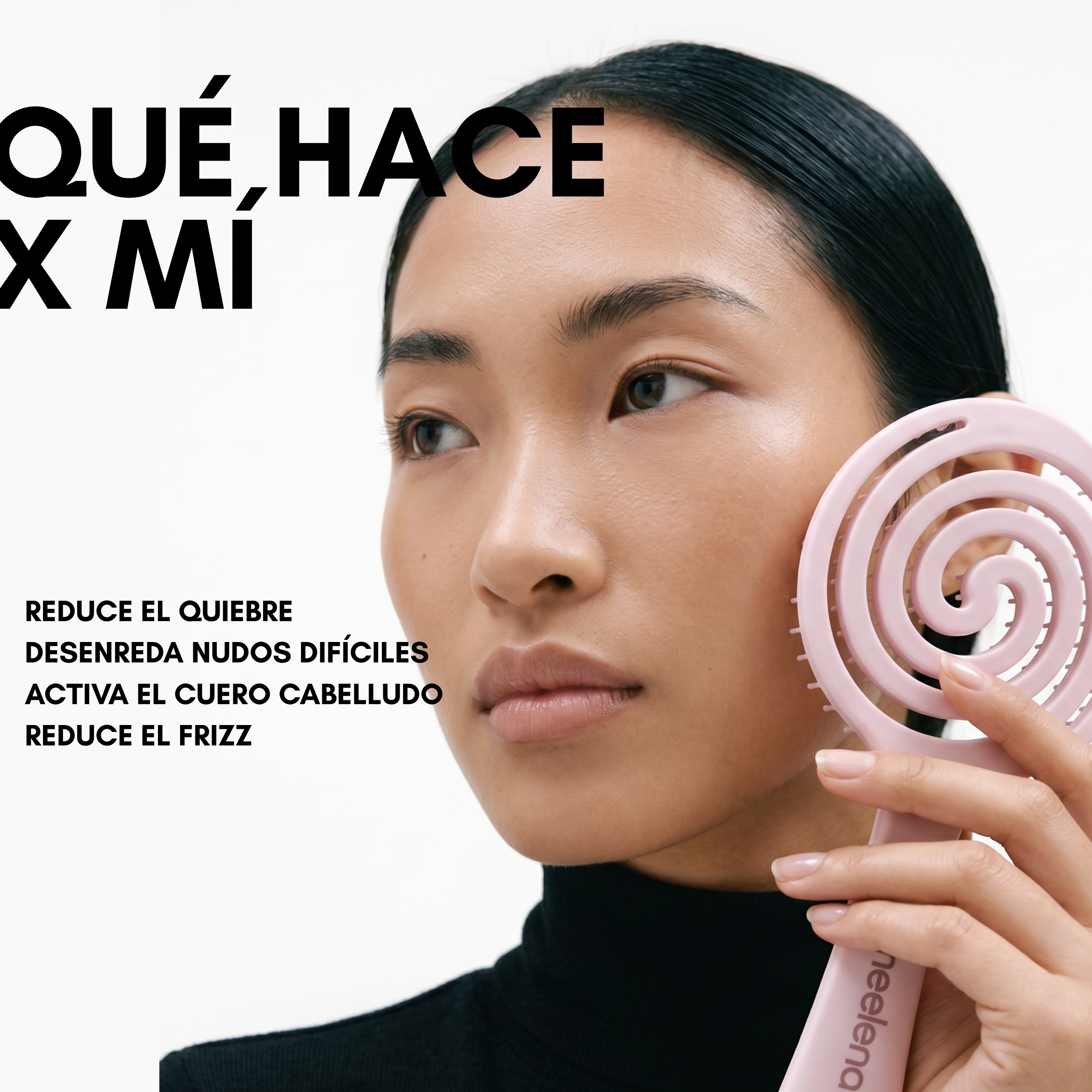 Cepillo 3 en 1 Antiquiebre + Desenreda + Masajea Nuevo lanzamieno
