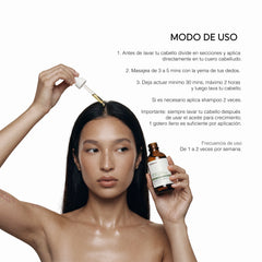 Aceite para crecimiento capilar