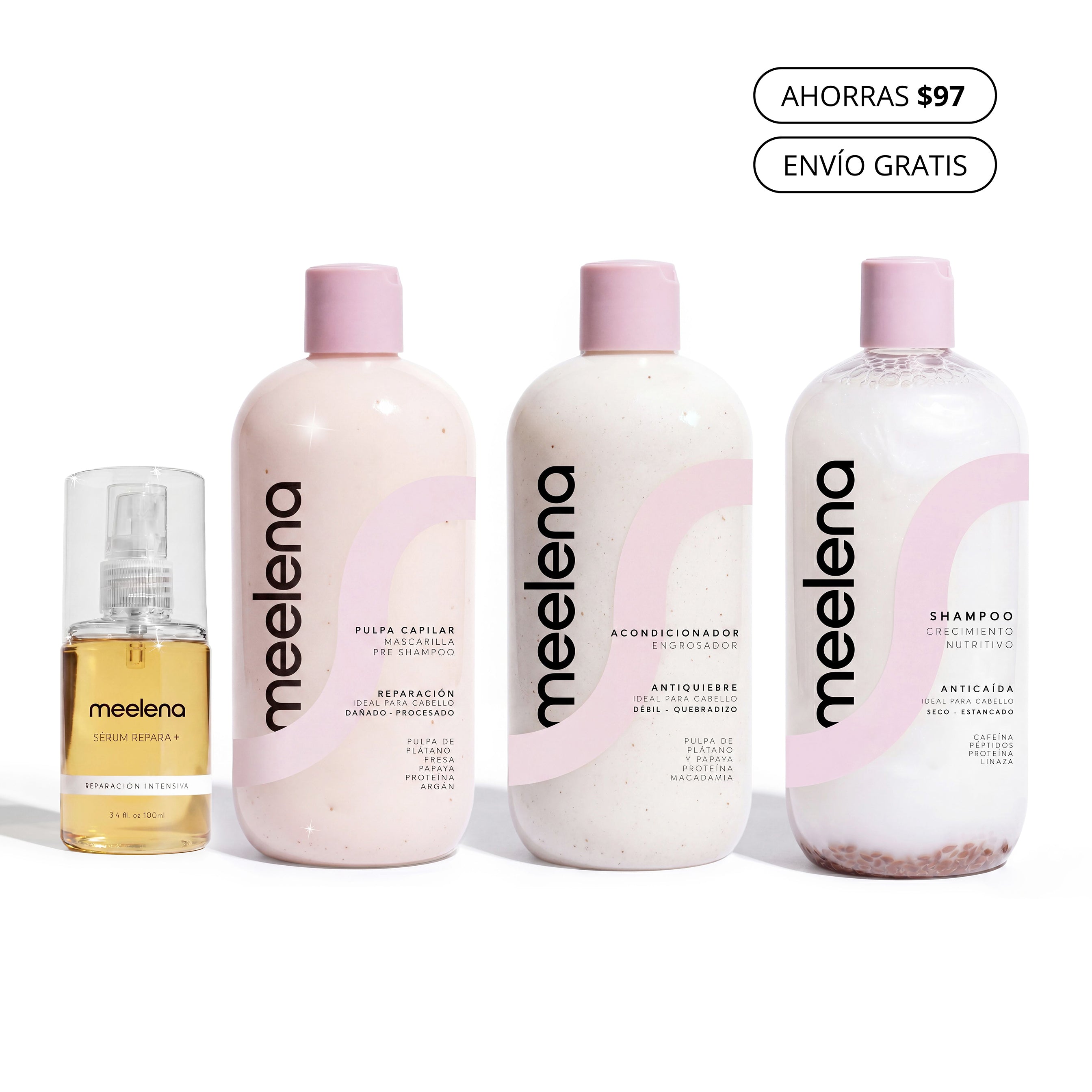 KIT 1: Meelena larga, sana y sin frizz