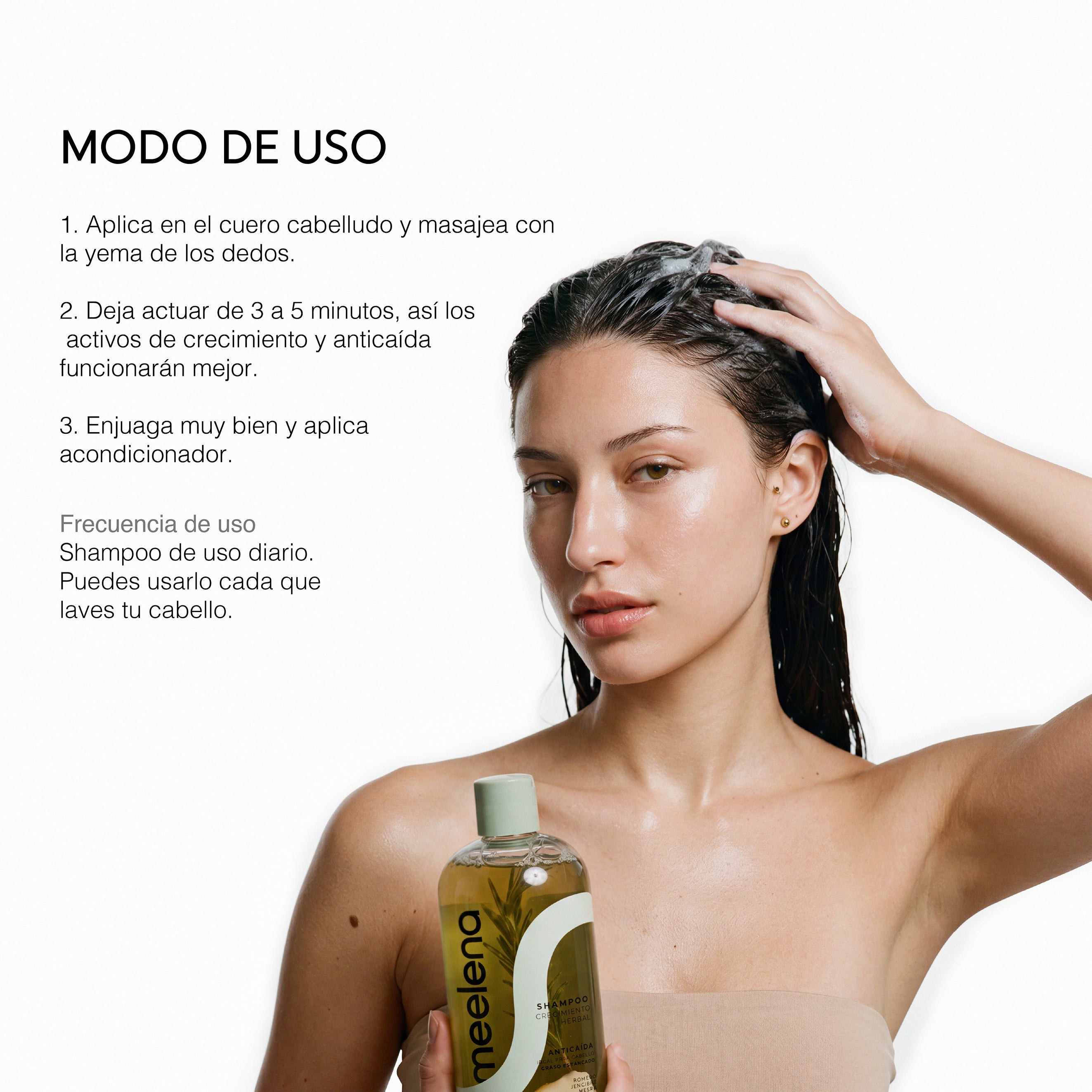SHAMPOO CRECIMIENTO HERBAL - CABELLO GRASO